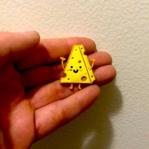 Cheese Croc Shoe Charm